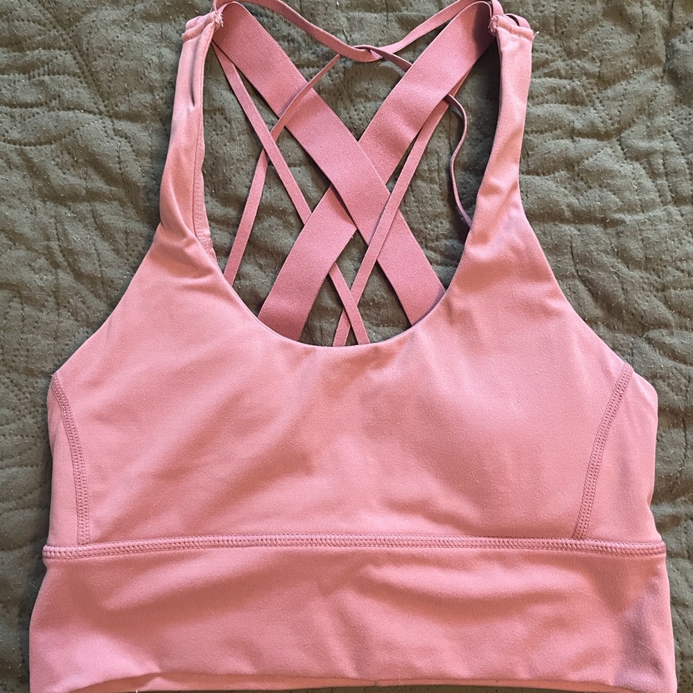 Balance Athletica Blush Strappy Sports Bra